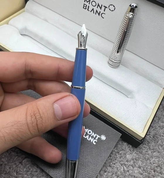 Mont Blanc Starwalker Resin Blue fountain pen first copy