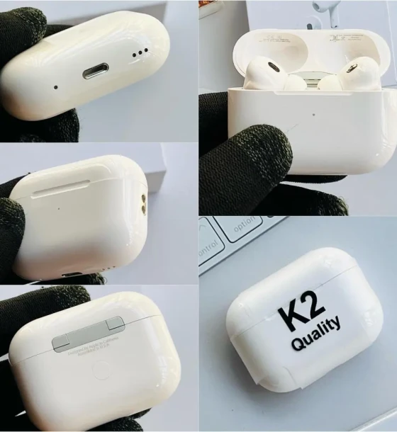 Apple AIRPODS PRO 2ND Generation K2 WITH 3MONTH Warranty first copy