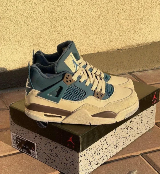 Jordan RETRO 4 Snorlax SHOES first copy
