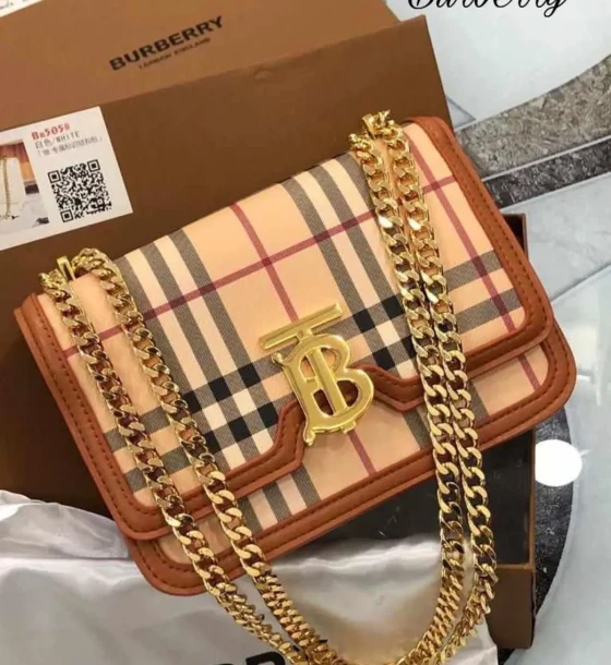 Tory Burch TB Signature CHAIN SLING BAG first copy