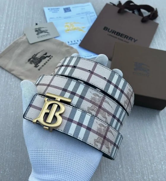 Burberry LS REVERSIBLE BELT first copy