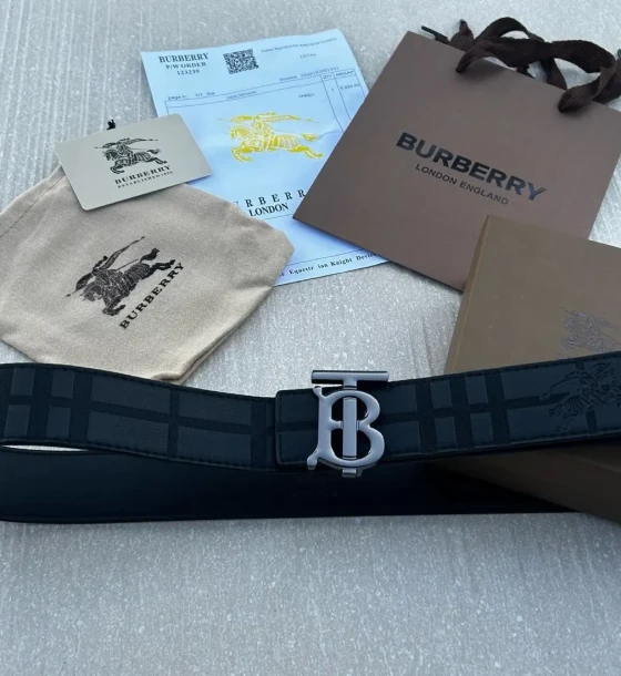 Burberry LS REVERSIBLE BELT first copy