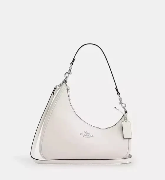 Coach Twisted White Teri Shoulder Bag (With Box) first copy