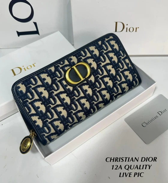 Dior Zipper Wallet first copy