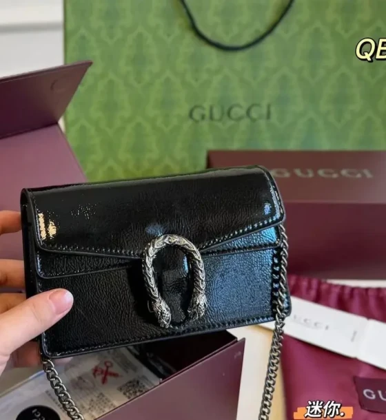Gucci Dionysus Mini Patent Bag first copy