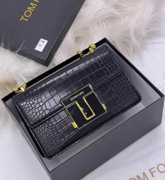 Tom Ford Logo Clasp Sling Bag first copy