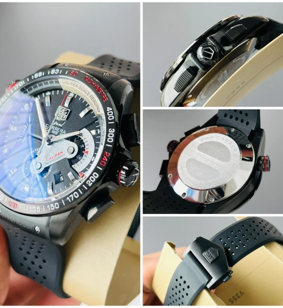 Tag Heuer Calibre 36 Fiber Strap Watch first copy