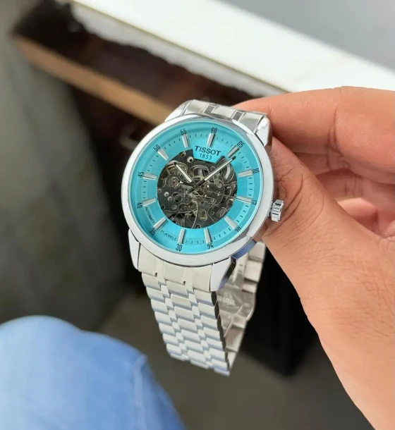 Tissot Chemin Skeleton Watch first copy