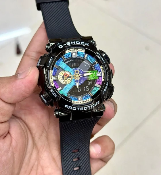 Casio GM110BB-1A - Analog-Digital Quartz first copy