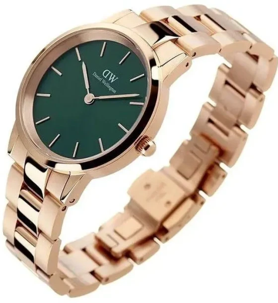 DW Iconic Link Emerald Quartz Watch first copy