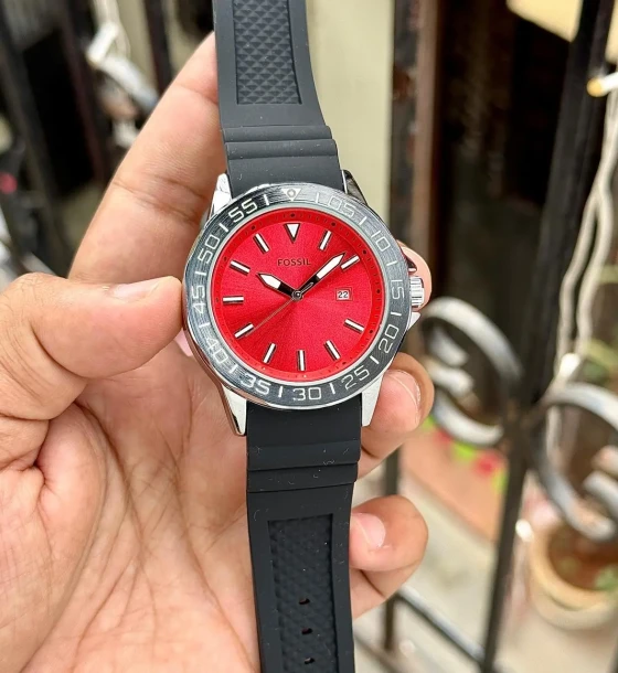 Fossil Open Back Machinery Watch first copy