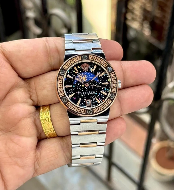 Versace Sun-Moon Working Watch first copy