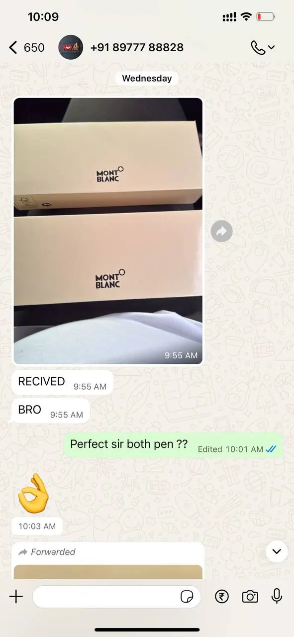 WhatsApp Feedback
