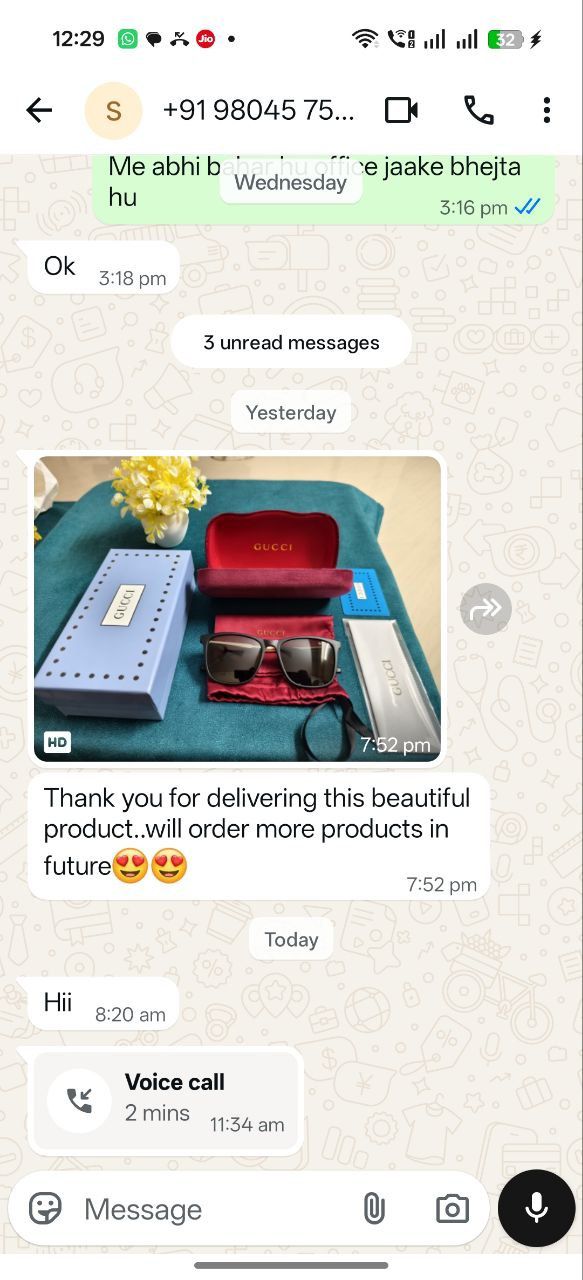 WhatsApp Feedback