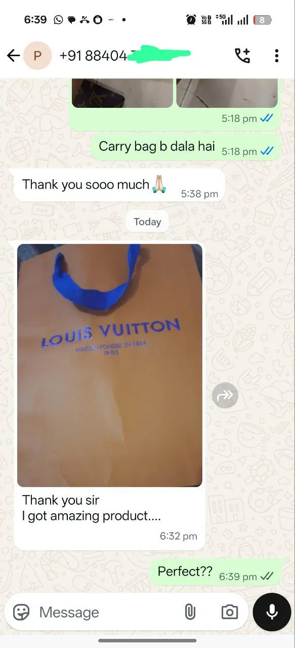 WhatsApp Feedback