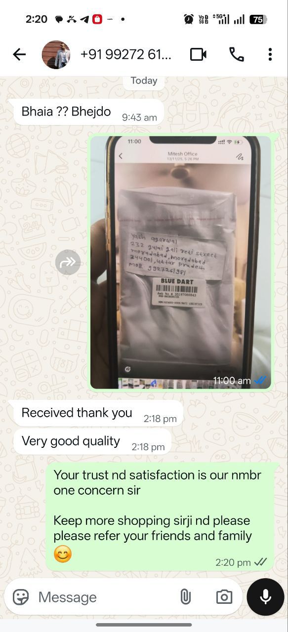 WhatsApp Feedback