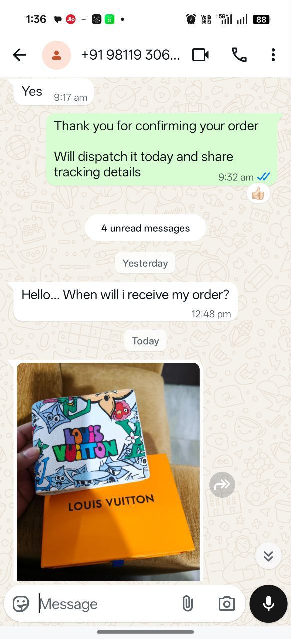 WhatsApp Feedback