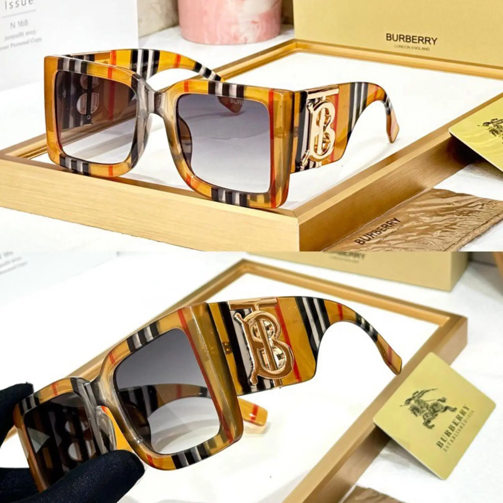 Burberry Br082 Sunglasses - Option 3