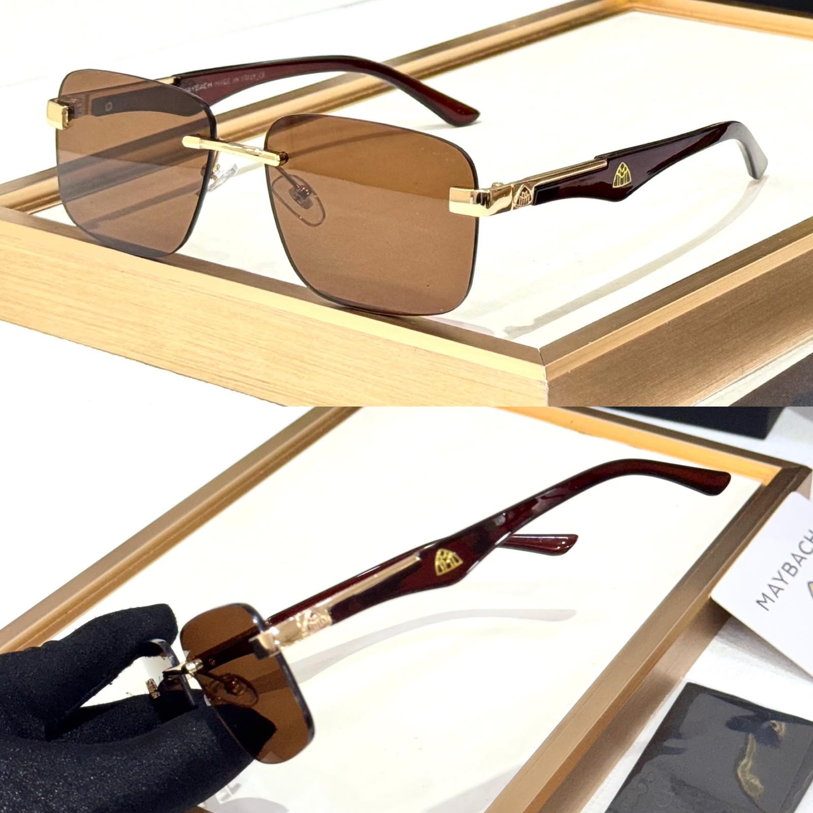 M26b Rimless Sunglasses - Option 2