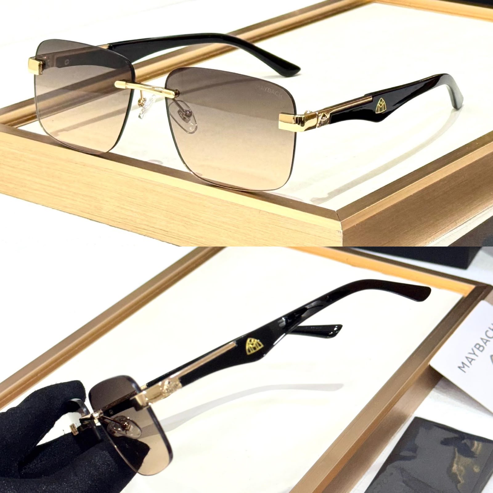 M26b Rimless Sunglasses - Option 3