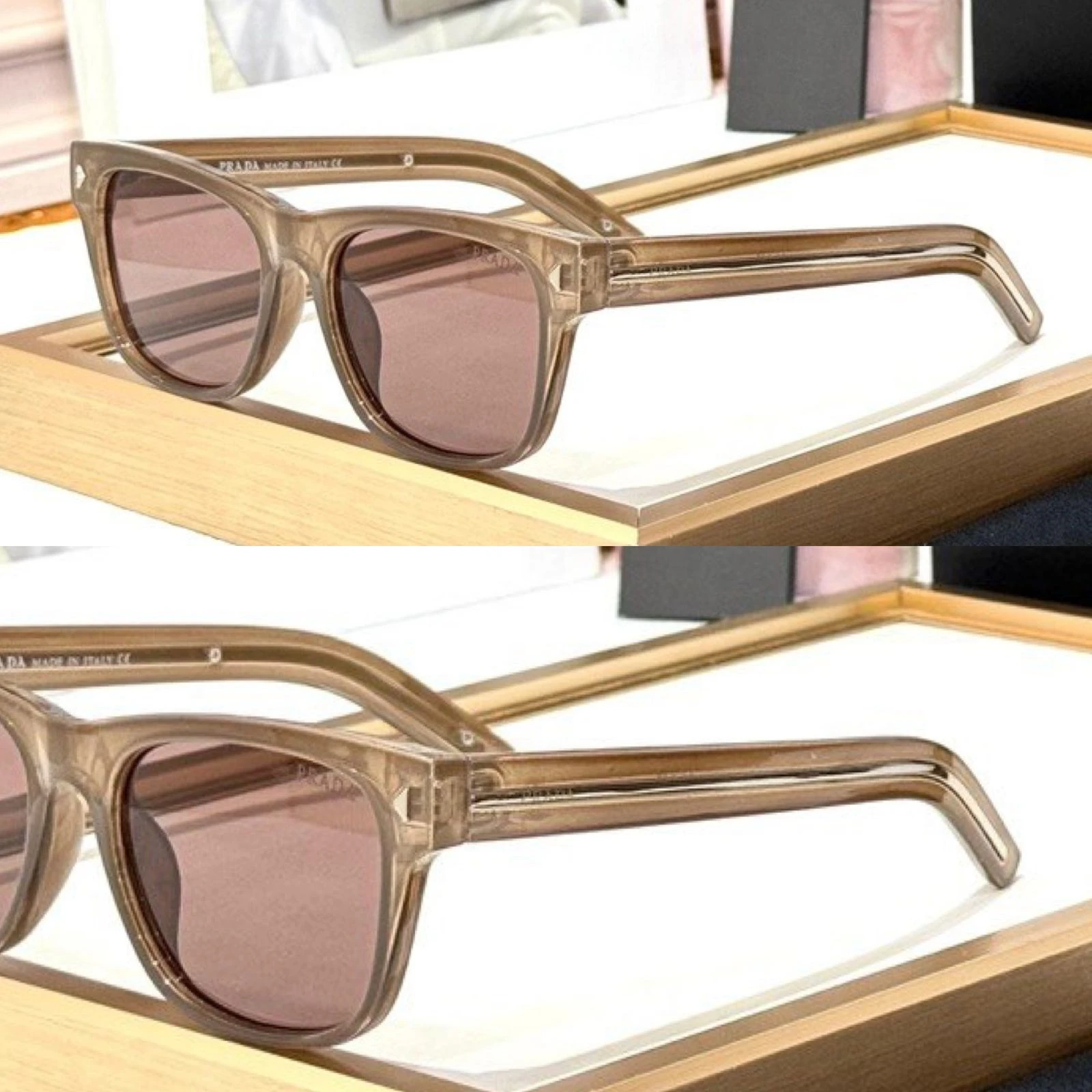 Prada Pd18 Premium Square Sunglasses - Option 4