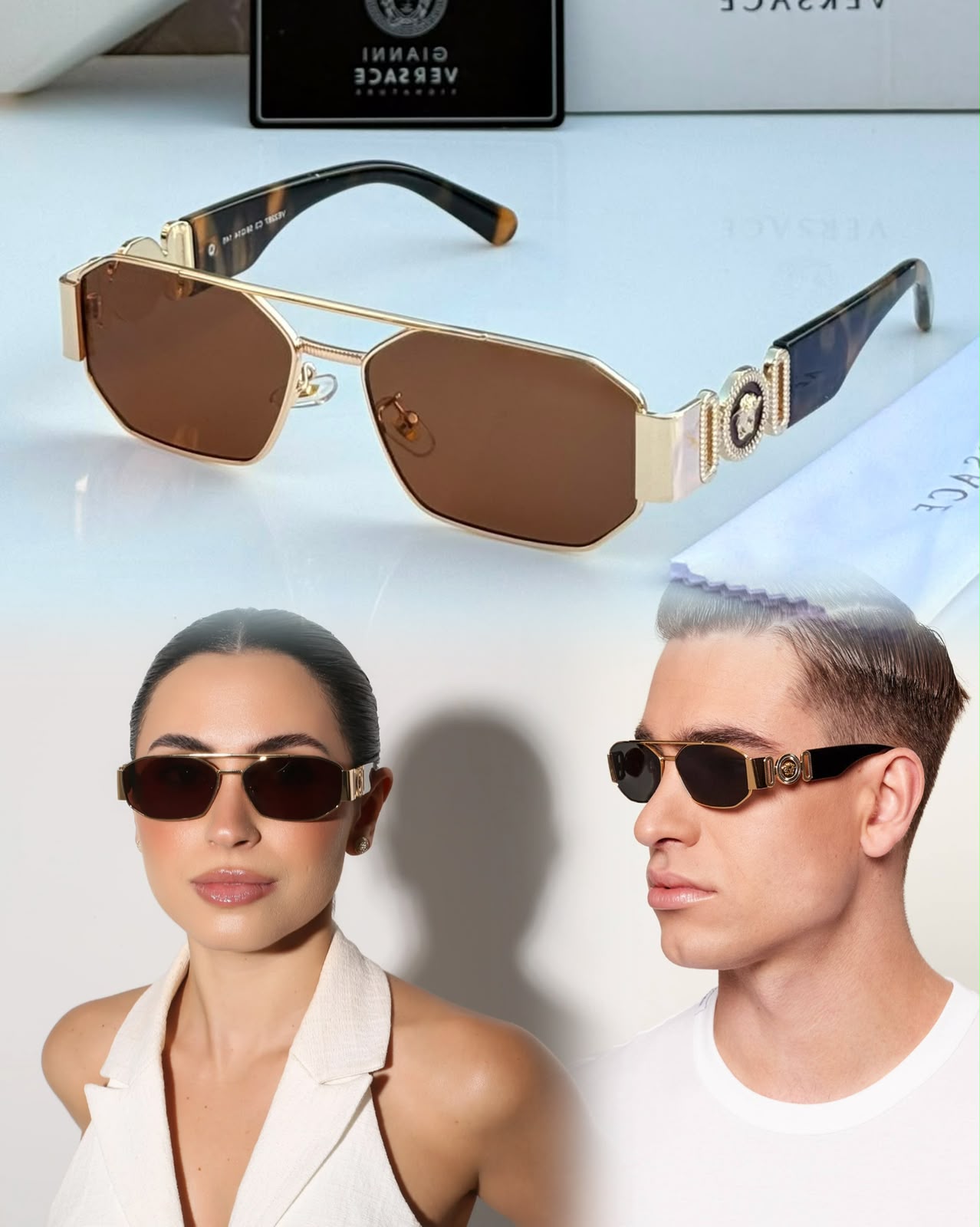 V22c Unisex Hexa Sunglasses