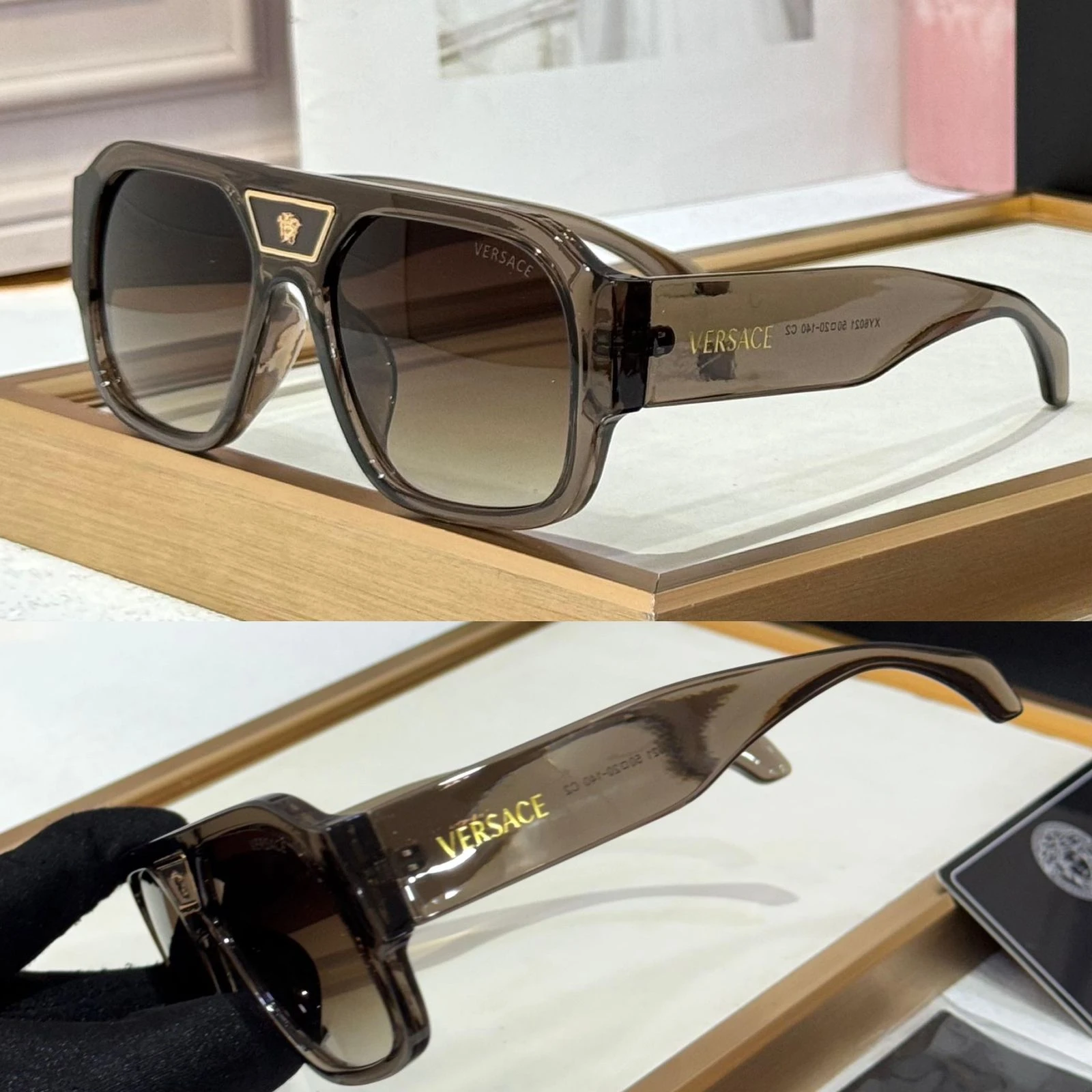 Versace Vr16s Black Gold Edition Sunglasses - Option 3