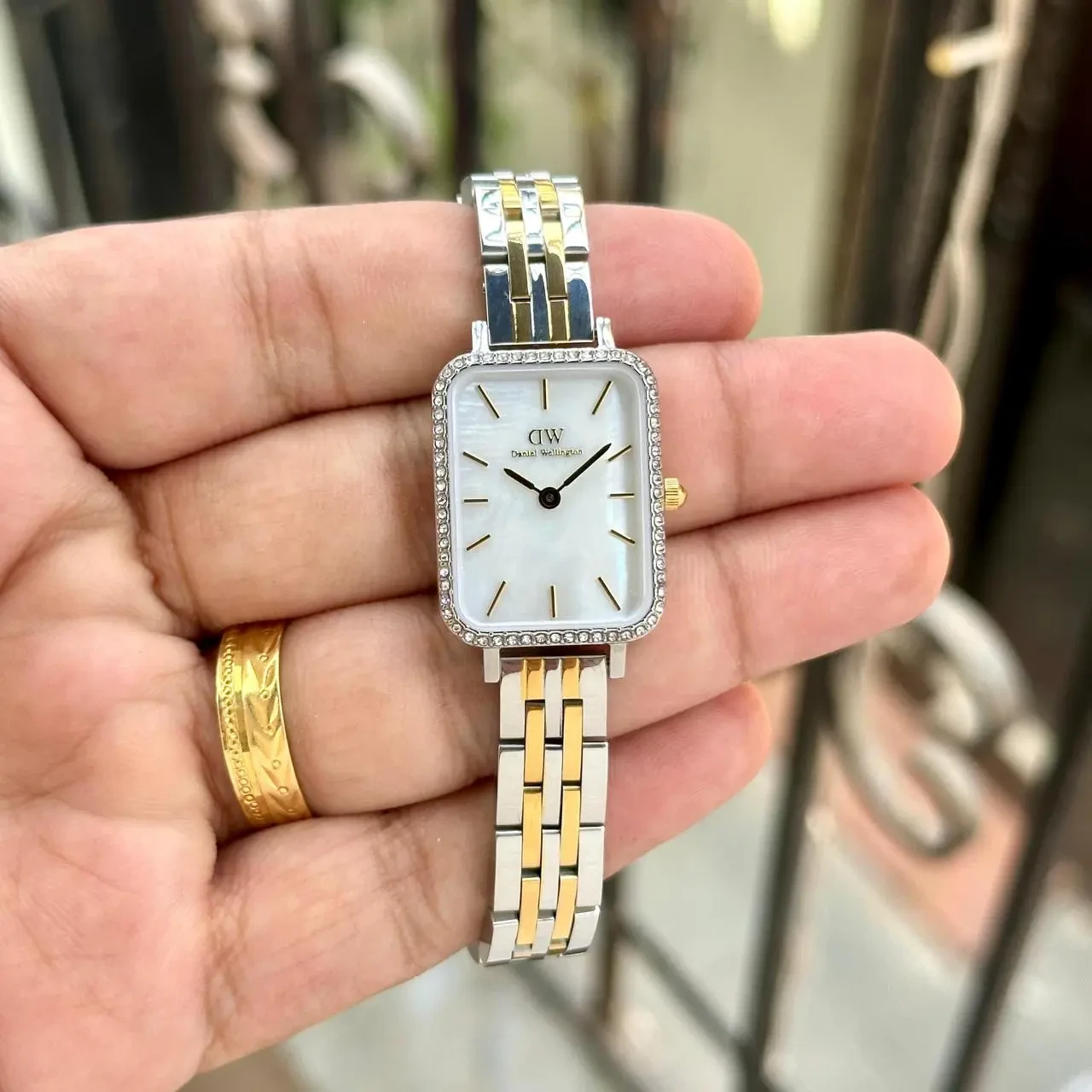 Longines Quadro Lumine Bezel Watch