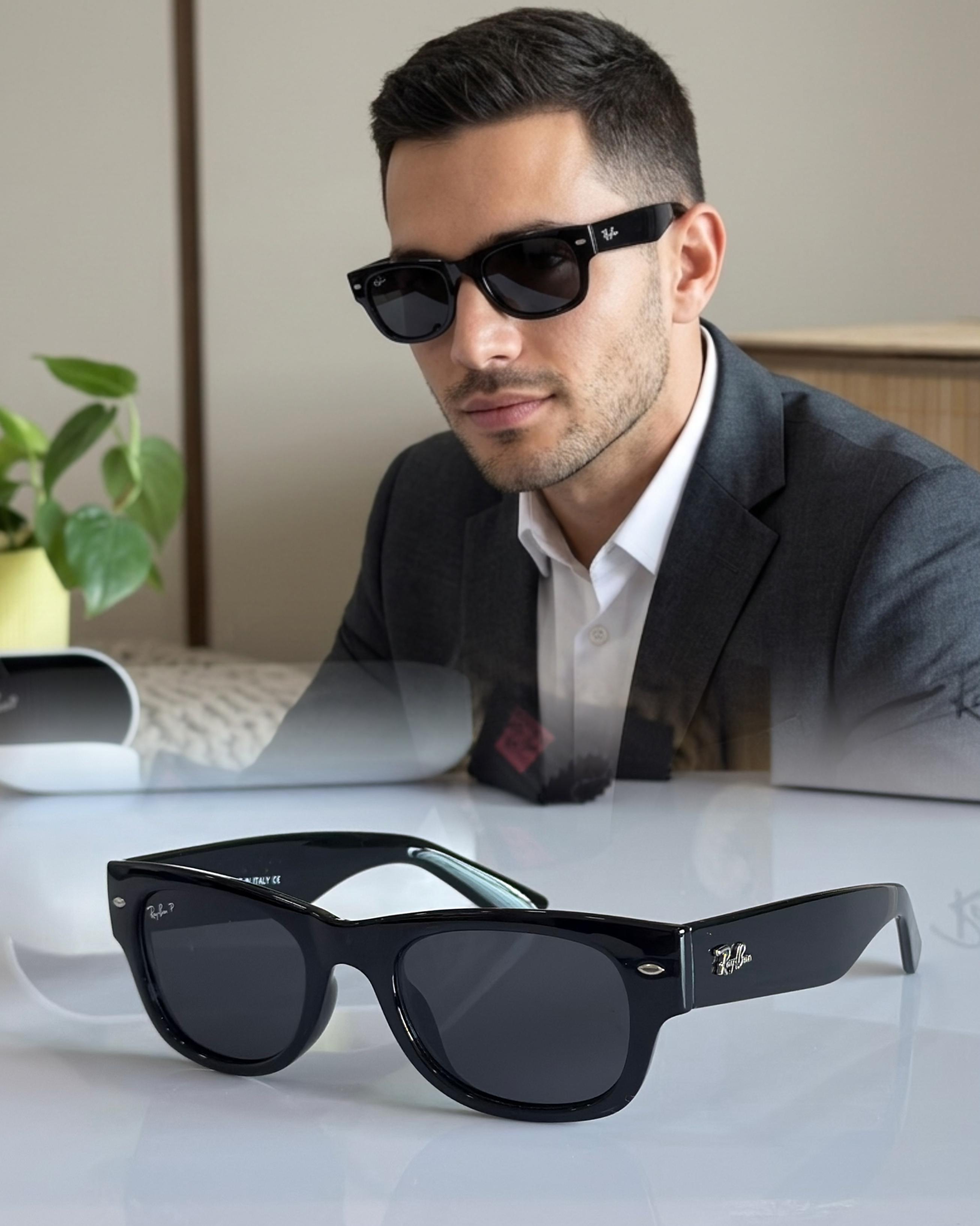 R018B Classic Wayfarer Sunglasses